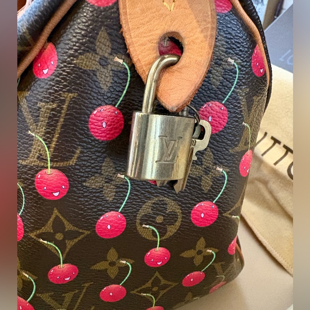 Louis Vuitton Monogram Cerises Speedy 25 - Picture 10 of 15